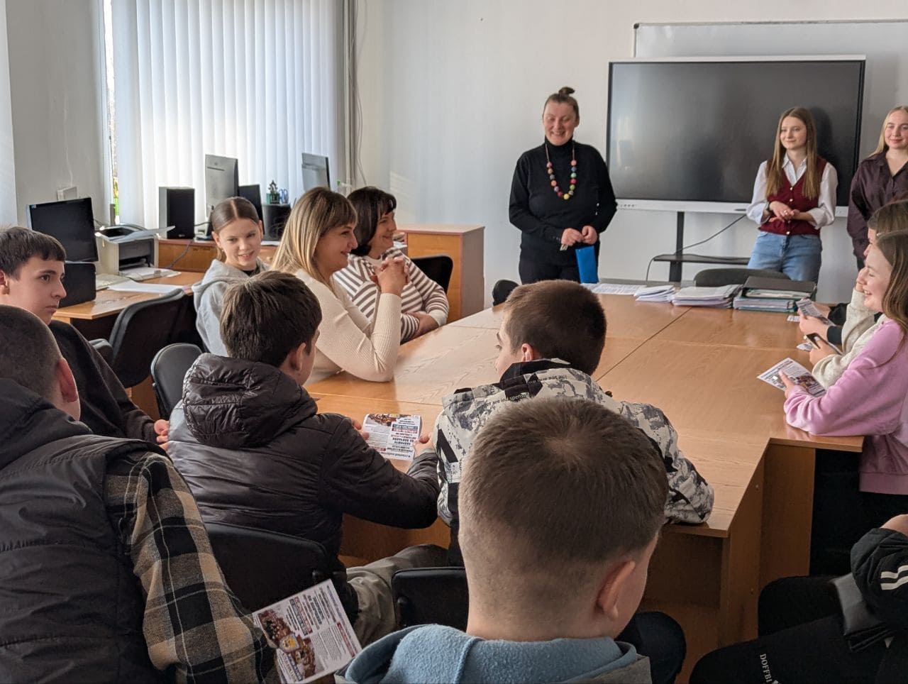 Профорієнтаційна зустріч із учнями Рачинської гімназії